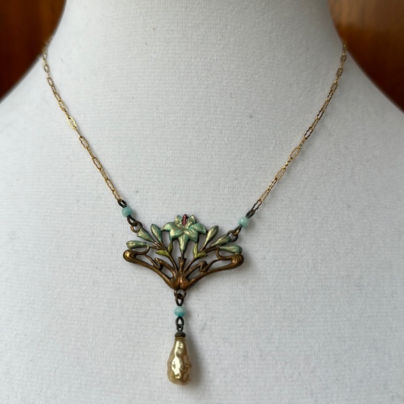 Pididdly Links Jewelry Pididdly Links Vintage Brass Art Nouveau